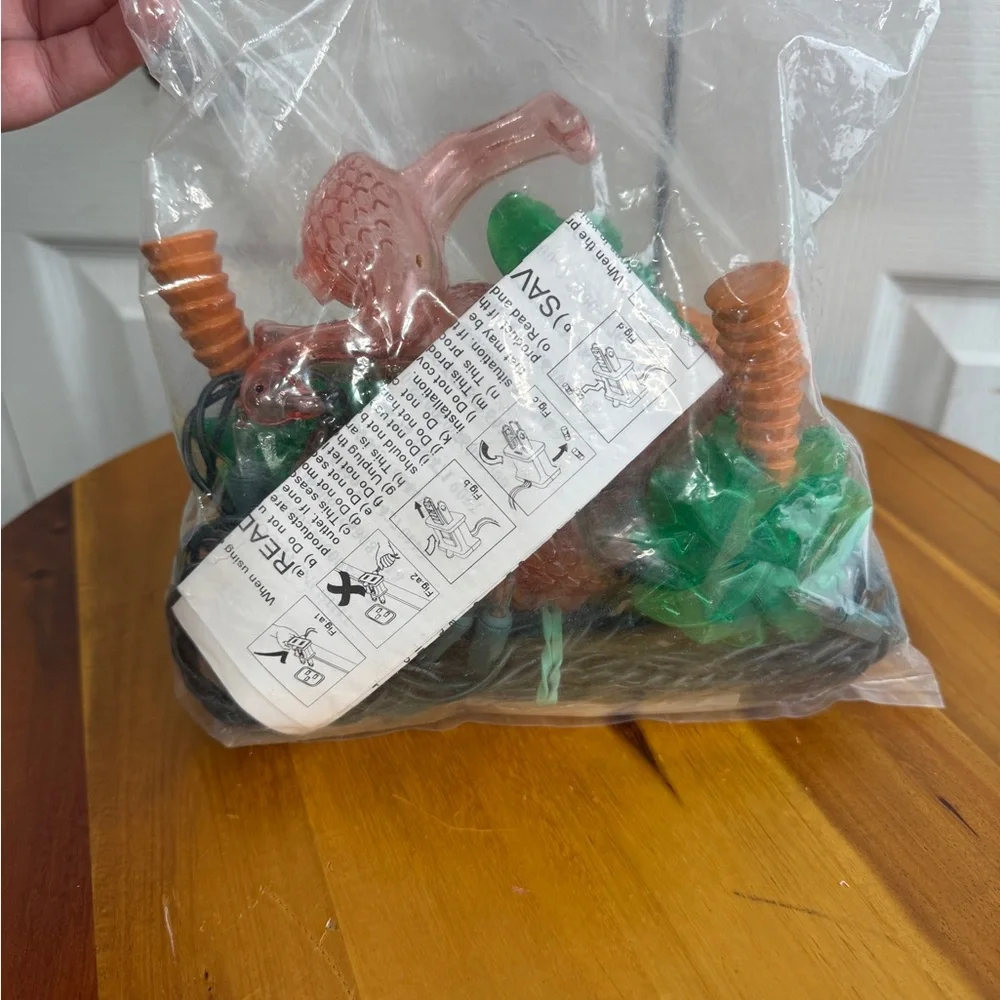 Primal Lite fun lights palm‎ trees flamingo string light set